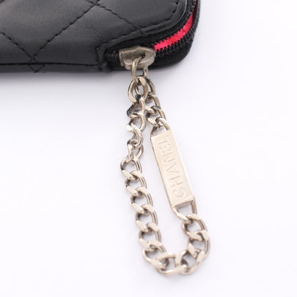 Chanel Cambon Zip Pouch Leather Coin Case 9820703 in New Condition