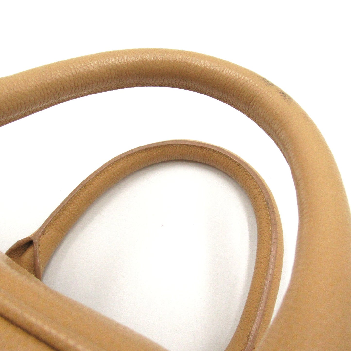 Chanel Boston Bag Leather Handbag in New Condition