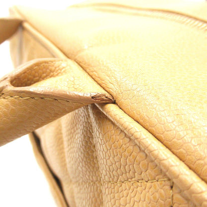 Chanel Boston Bag Leather Handbag in New Condition