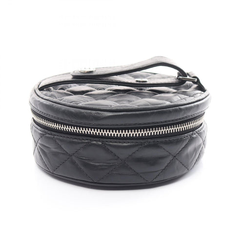 Chanel Matelasse Leather Handbag Black