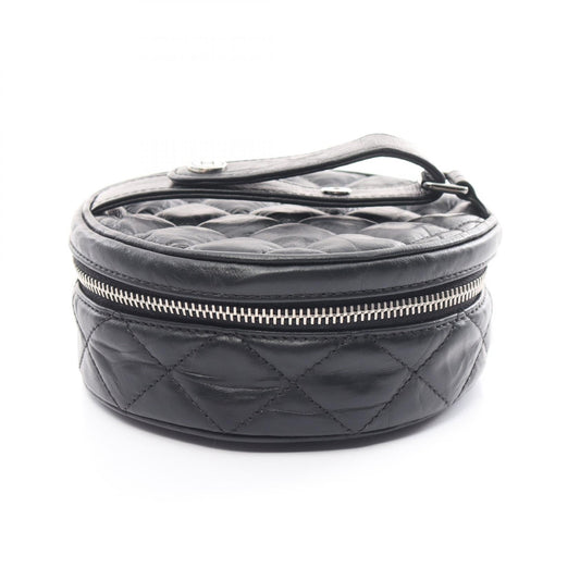 Chanel Matelasse Leather Handbag Black