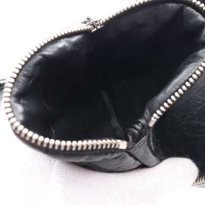 Chanel Matelasse Leather Handbag Black