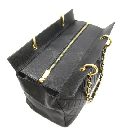 Chanel Caviar Skin Matelasse Chain Tote Bag
