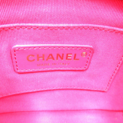 Chanel Mini Matelasse Chain Shoulder Bag Black