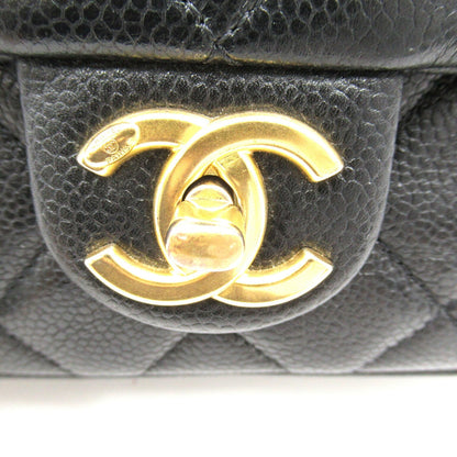Chanel Mini Matelasse Chain Shoulder Bag Black