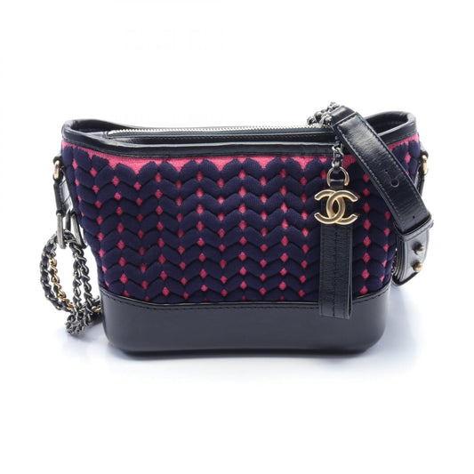Chanel Leather & Nylon Gabrielle de Chanel Hobo Bag Canvas Shoulder Bag A91810 in New Condition