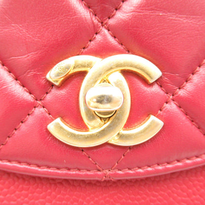 Chanel CC Matelasse Mini Shoulder Bag  Leather Shoulder Bag in New Condition