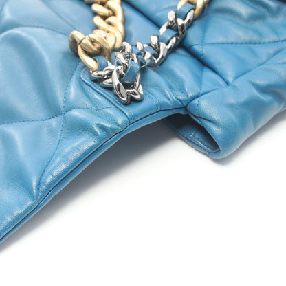 Chanel 19 dix-neuf Large Matelasse Shoulder Bag Leather Shoulder Bag AS1160