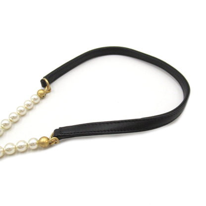 Chanel CC Matelasse Pearl Chain Bag Leather Shoulder Bag AS2503 in New Condition