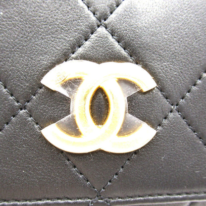 Chanel CC Matelasse Pearl Chain Bag Leather Shoulder Bag AS2503 in New Condition