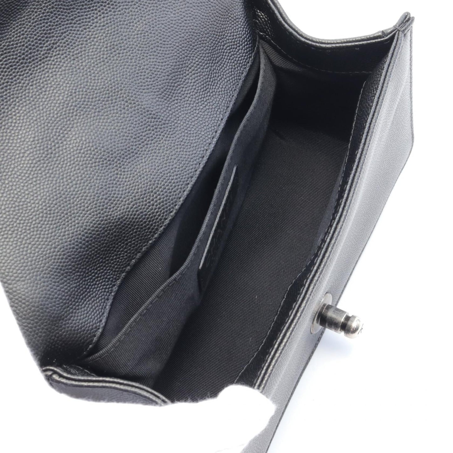 Chanel Boy Small Matelasse Shoulder Bag Black
