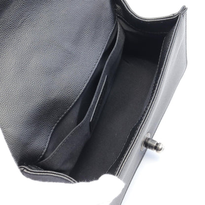 Chanel Boy Small Matelasse Shoulder Bag Black