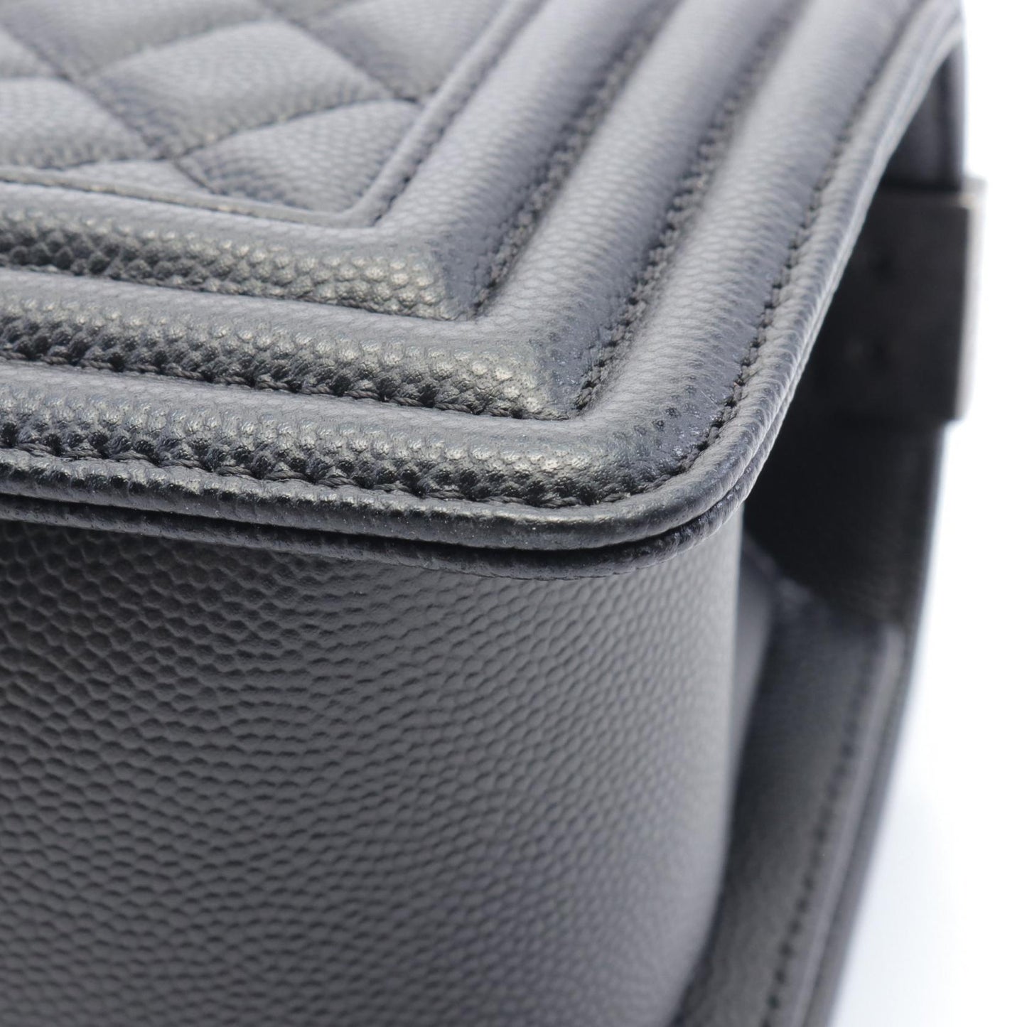 Chanel Boy Small Matelasse Shoulder Bag Black