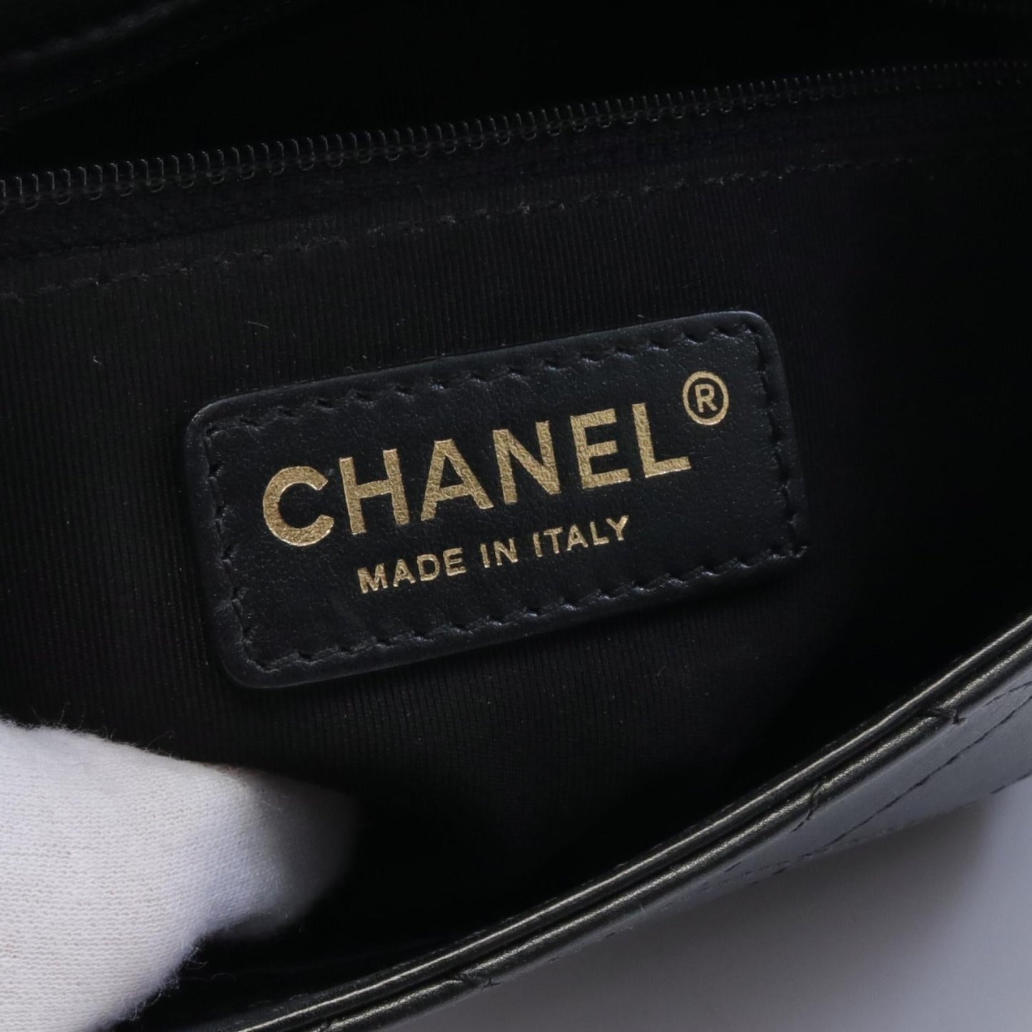 Chanel CC Quilted Leather Chain Belt Bag Leather Belt Bag in New Condition
