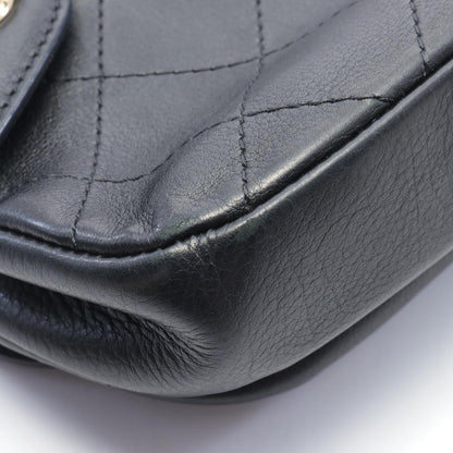 Chanel CC Quilted Leather Chain Belt Bag Leather Belt Bag in New Condition