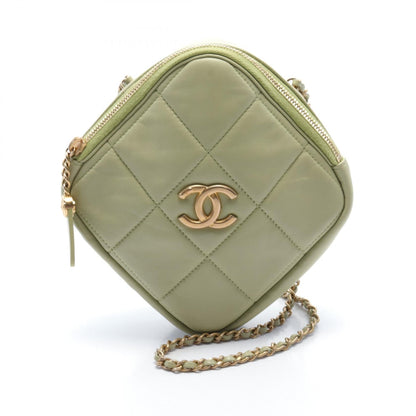 Chanel Leather Matelasse Shoulder Bag AS2201