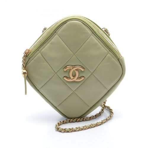 Chanel Leather Matelasse Shoulder Bag AS2201