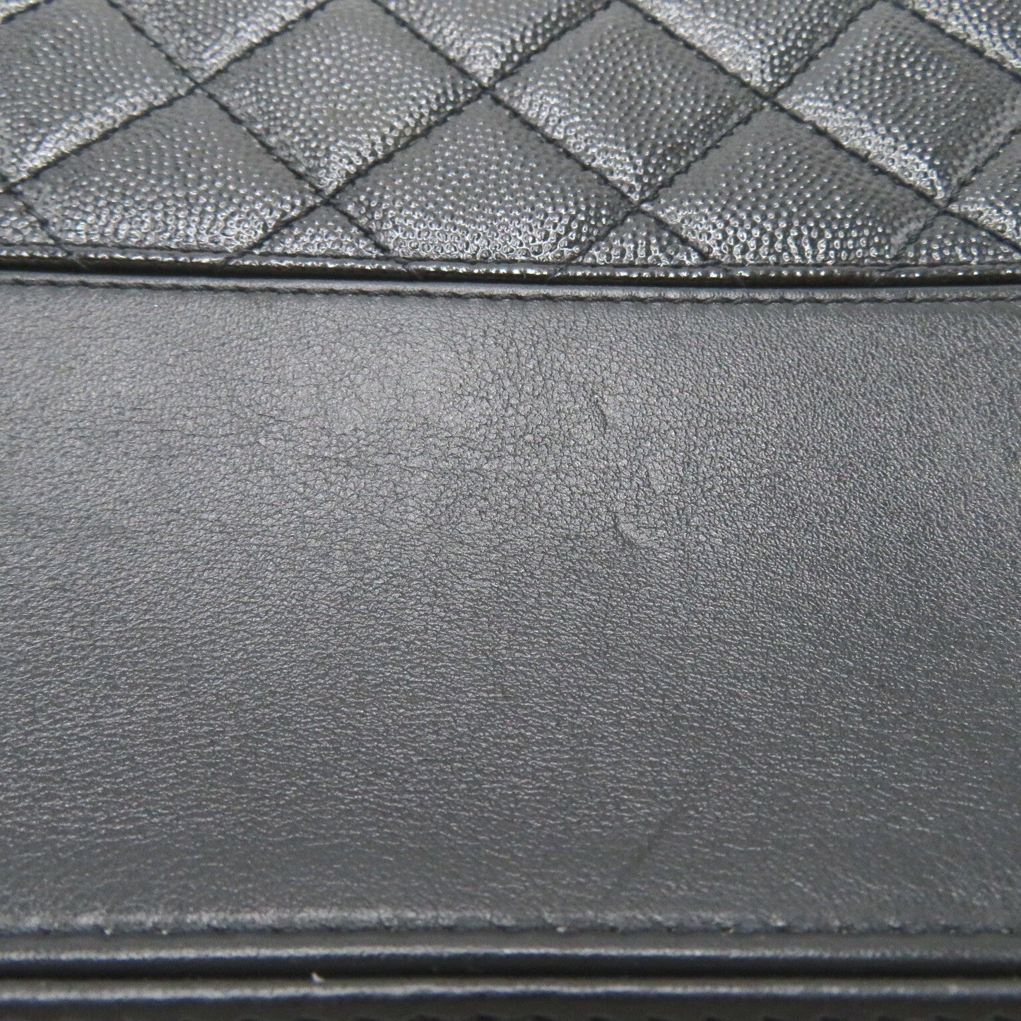 Chanel CC Caviar Chain Flap Bag Leather Shoulder Bag AS0949