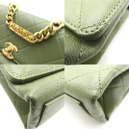 Chanel Matelasse Caviar Skin Shoulder Bag AS2711
