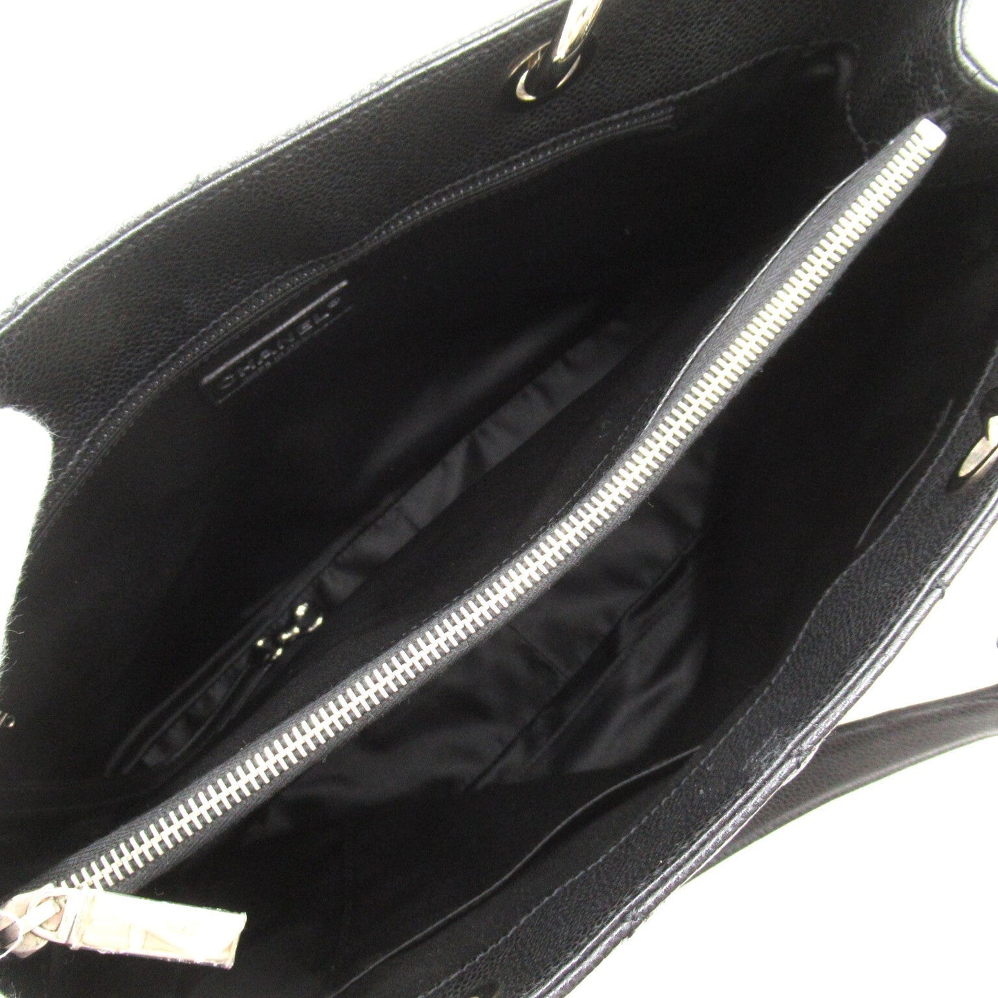 Chanel CC Caviar Grand Shopping Tote  Leather Tote Bag A50995 in Great Condition