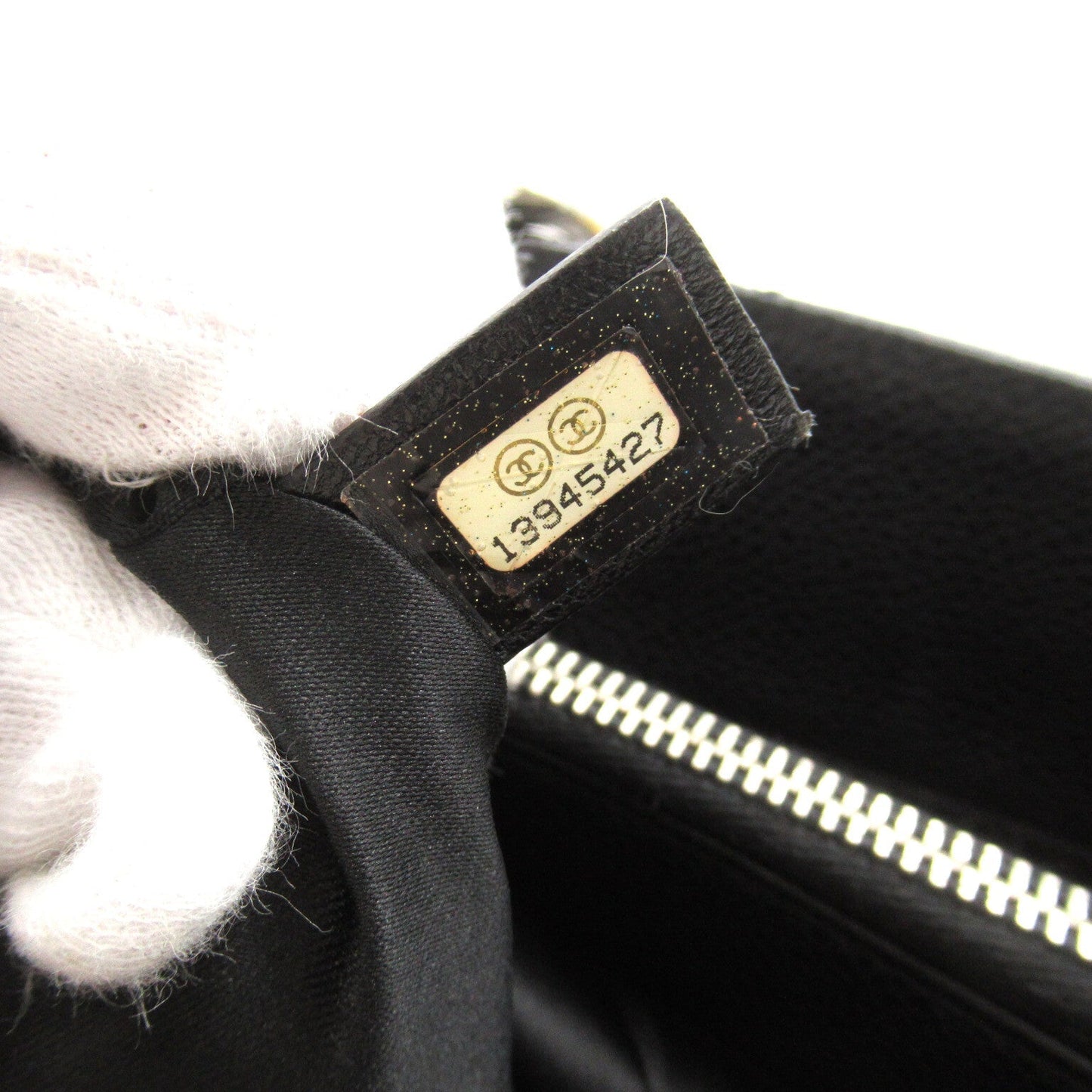 Chanel CC Caviar Grand Shopping Tote  Leather Tote Bag A50995 in Great Condition