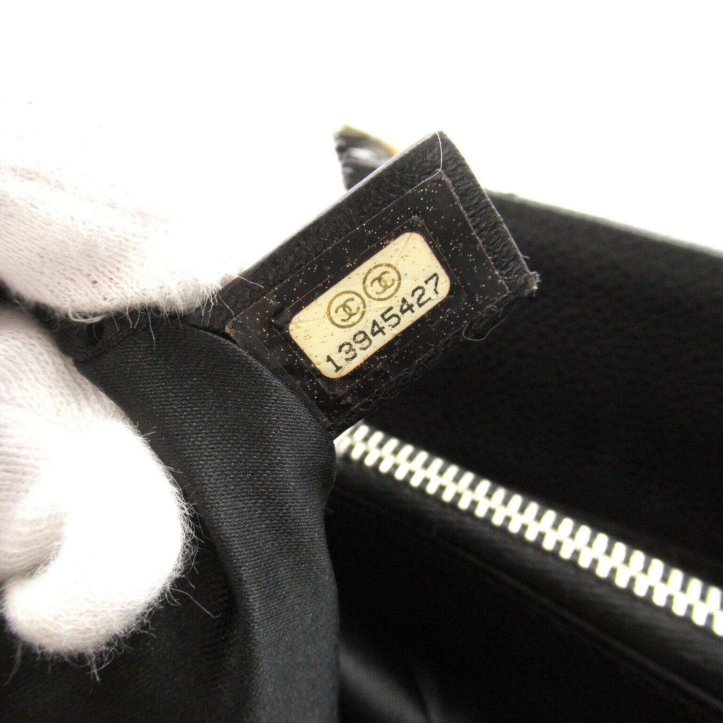 Chanel Caviar Skin Tote Bag A50995