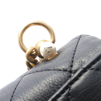 Chanel Quilted Leather Chain Flap Bag Leather Shoulder Bag AS1170