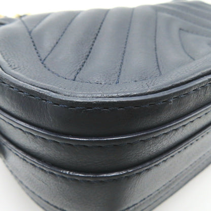 Chanel CC Chevron Flap Messenger Bag  Leather Shoulder Bag in New Condition