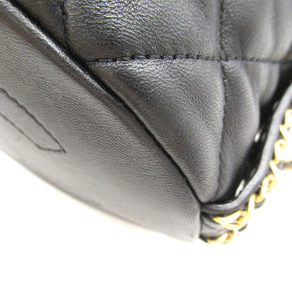 Chanel Quilted Leather Drawsting Crossbody Bag Leather Crossbody Bag AS2252