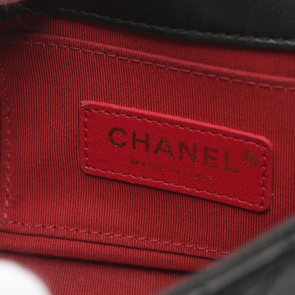 Chanel CC Quilted Leather Flap Bag Leather Shoulder Bag