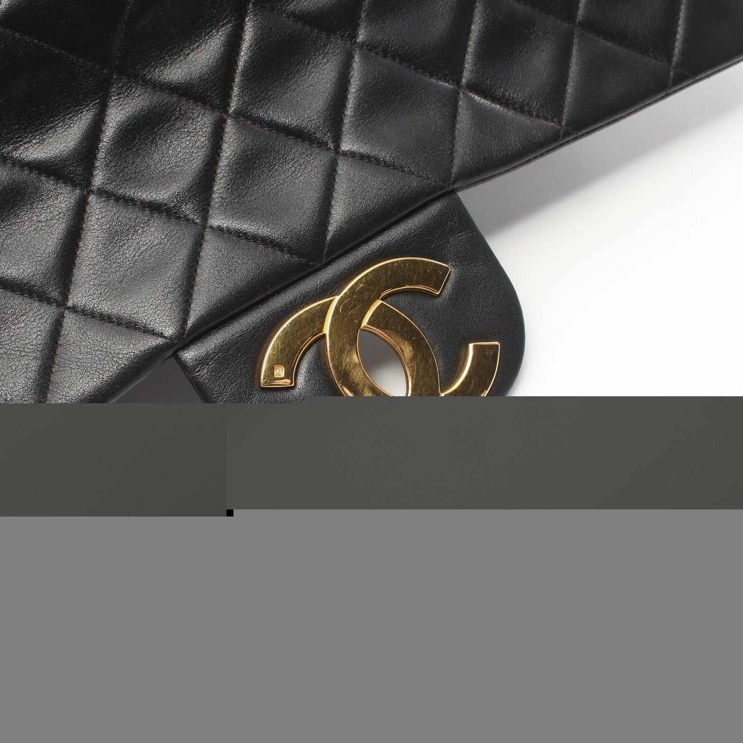 Chanel Maxi Leather Single Flap Bag Leather Shoulder Bag A01094 in New Condition