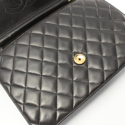 Chanel Quilted Leather Chain Flap Bag Leather Shoulder Bag in New Condition