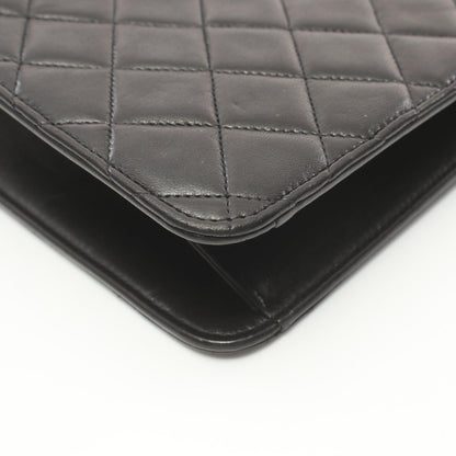 Chanel Quilted Leather Chain Flap Bag Leather Shoulder Bag in New Condition