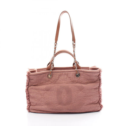 Chanel Coco Mark Large Shopping Tote Bag