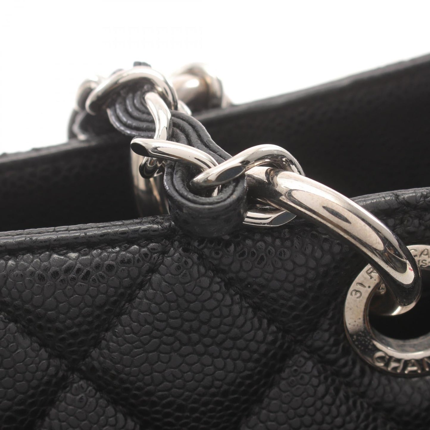 Chanel Caviar Skin Matelasse GST Tote Bag A50995