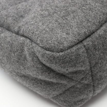 Chanel 19 Matelasse Wool Shoulder Bag