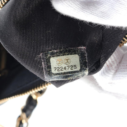 Chanel Matelasse Caviar Shoulder Bag Black