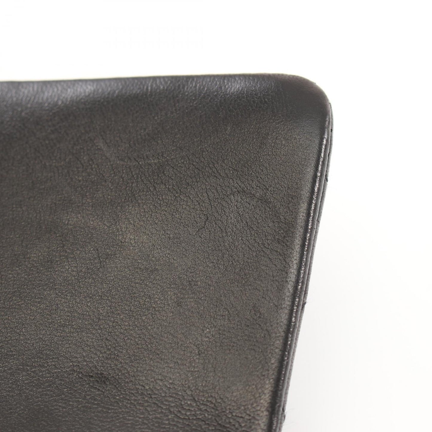 Chanel Matelasse W Flap Shoulder Bag Black