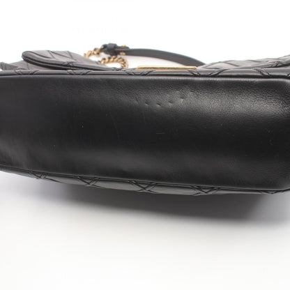 Chanel 2.55 Leather Shoulder Bag Black