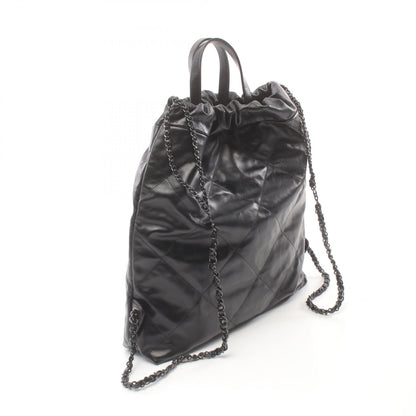 Chanel Leather Large Backpack AS3313