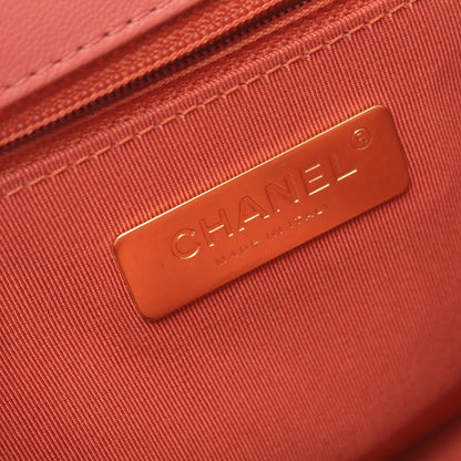 Chanel 19 Lambskin Shoulder Bag Pink