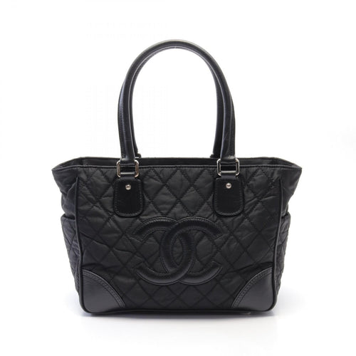 Chanel Nylon Leather Tote Bag