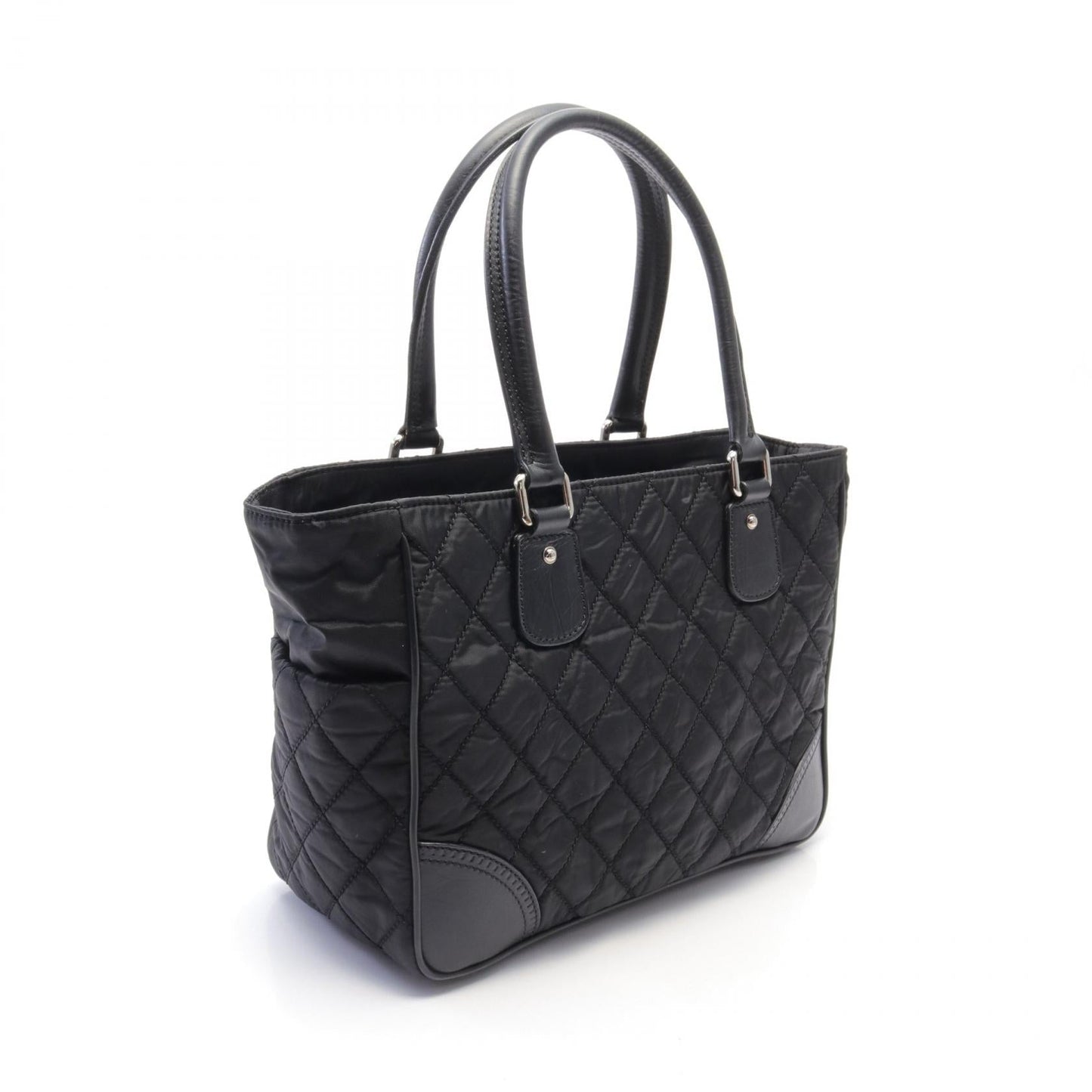 Chanel Nylon Leather Tote Bag
