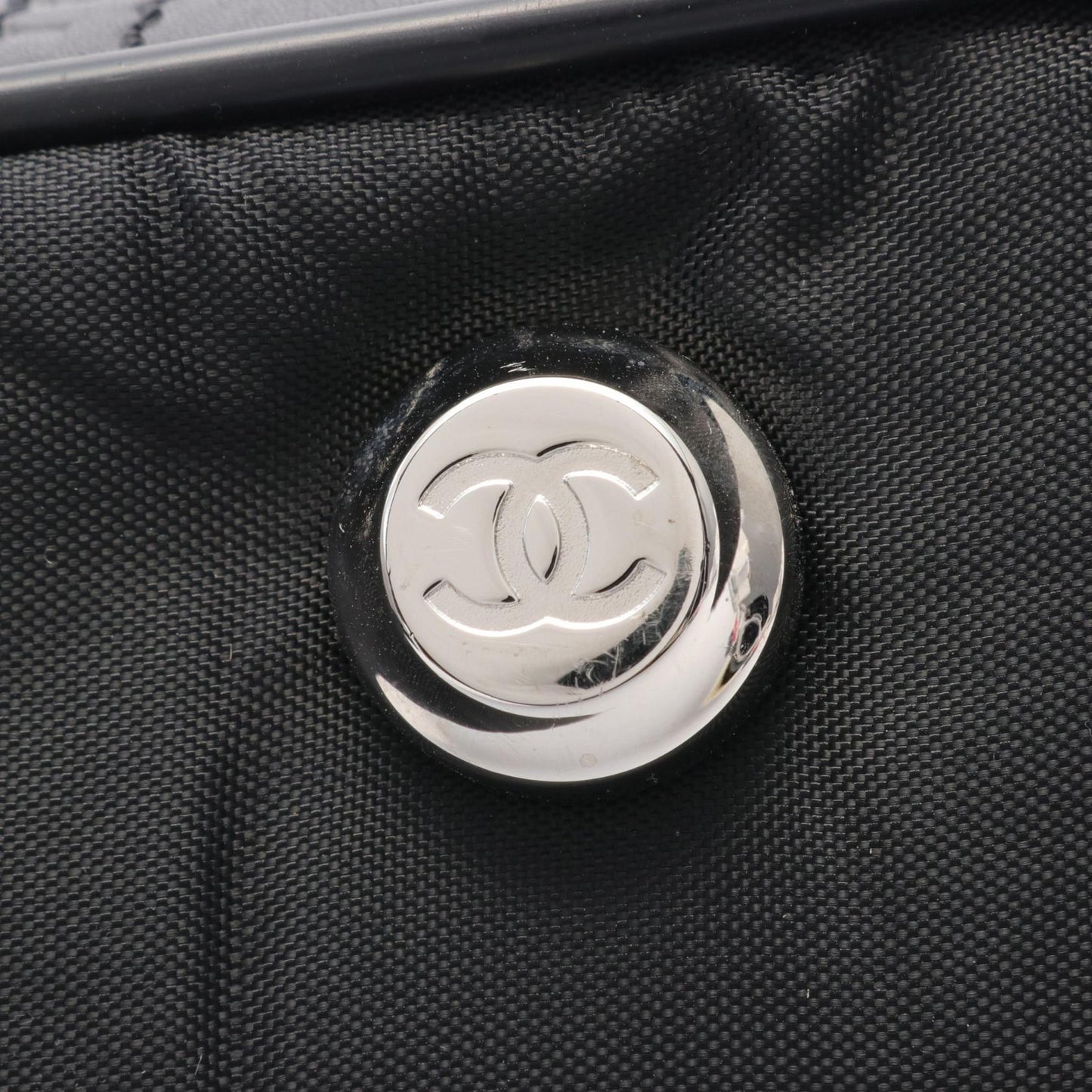 Chanel Nylon Leather Tote Bag