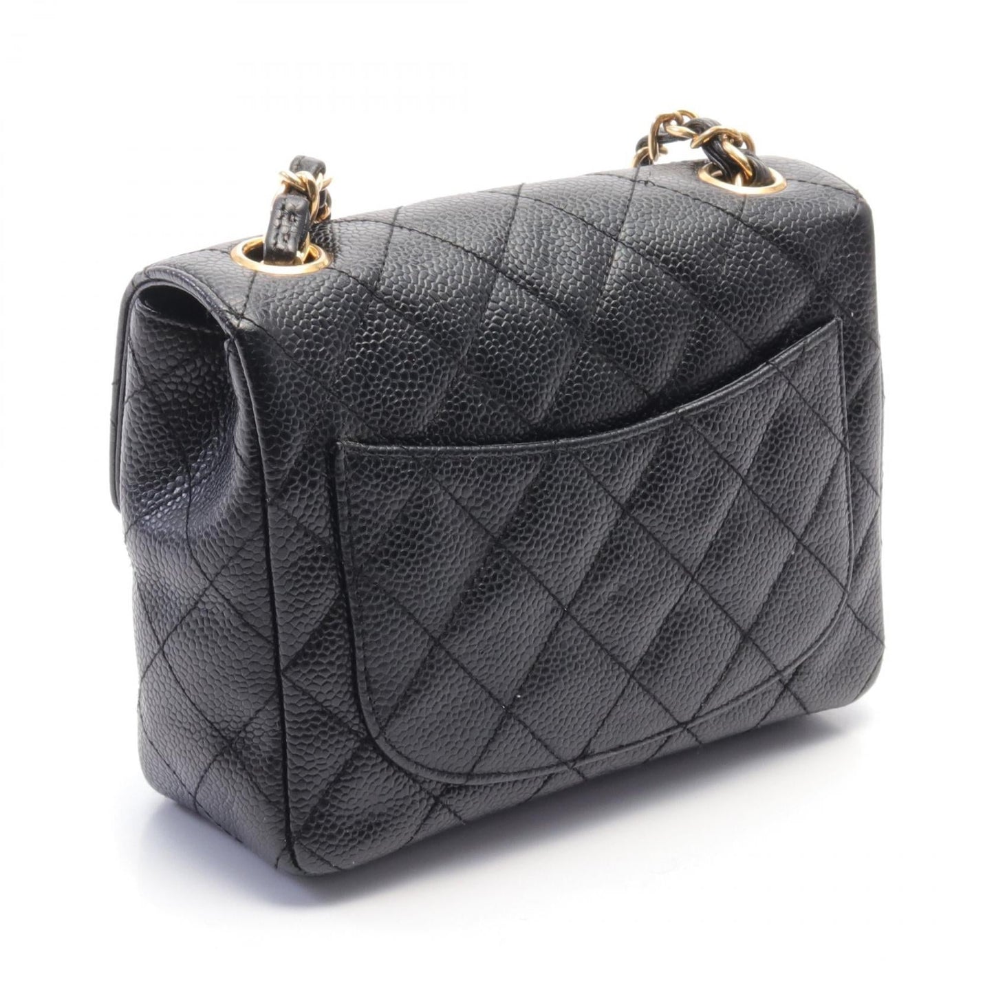 Chanel Mini Matelasse Shoulder Bag Black
