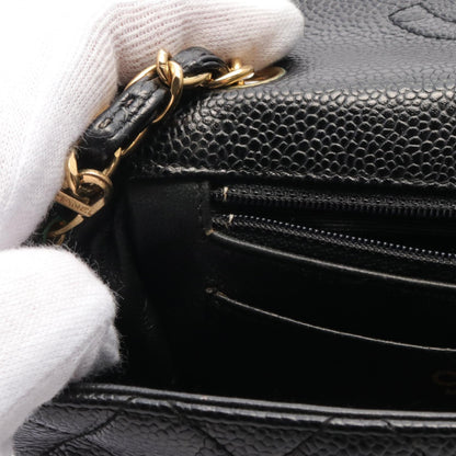Chanel Mini Matelasse Shoulder Bag Black