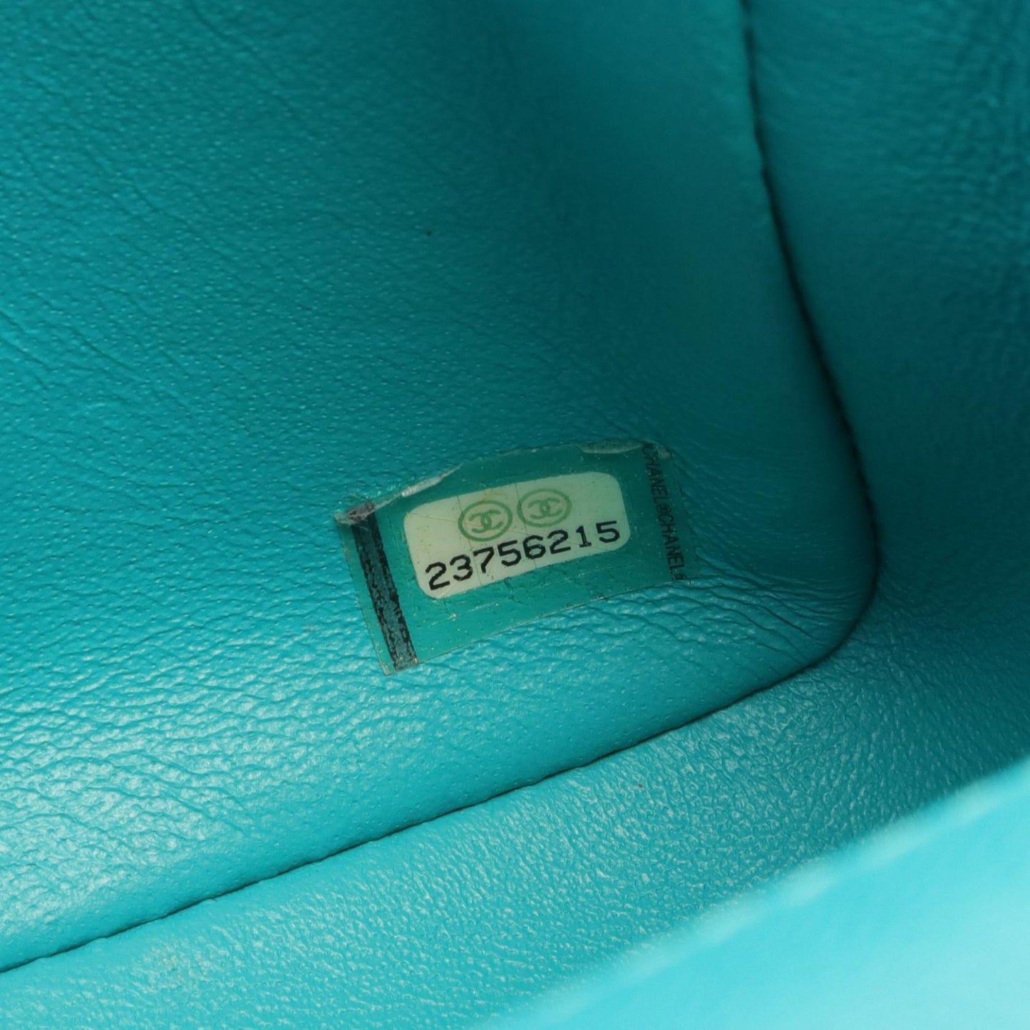 Chanel Mini Matelasse Shoulder Bag Caviar Skin Green