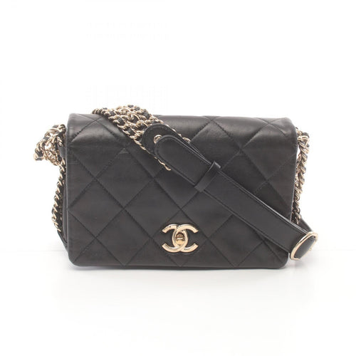 Chanel Matelasse Leather Shoulder Bag AS3100