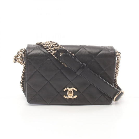 Chanel Matelasse Leather Shoulder Bag AS3100
