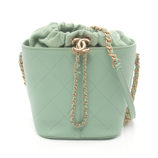 Chanel Leather Matelasse Shoulder Bag AS2284